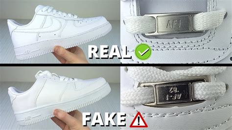 nike air force 1 fake vs real|air force 1 real check.